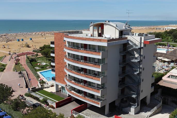 Residence Panorama Apart Hotel Bibione Exterior photo